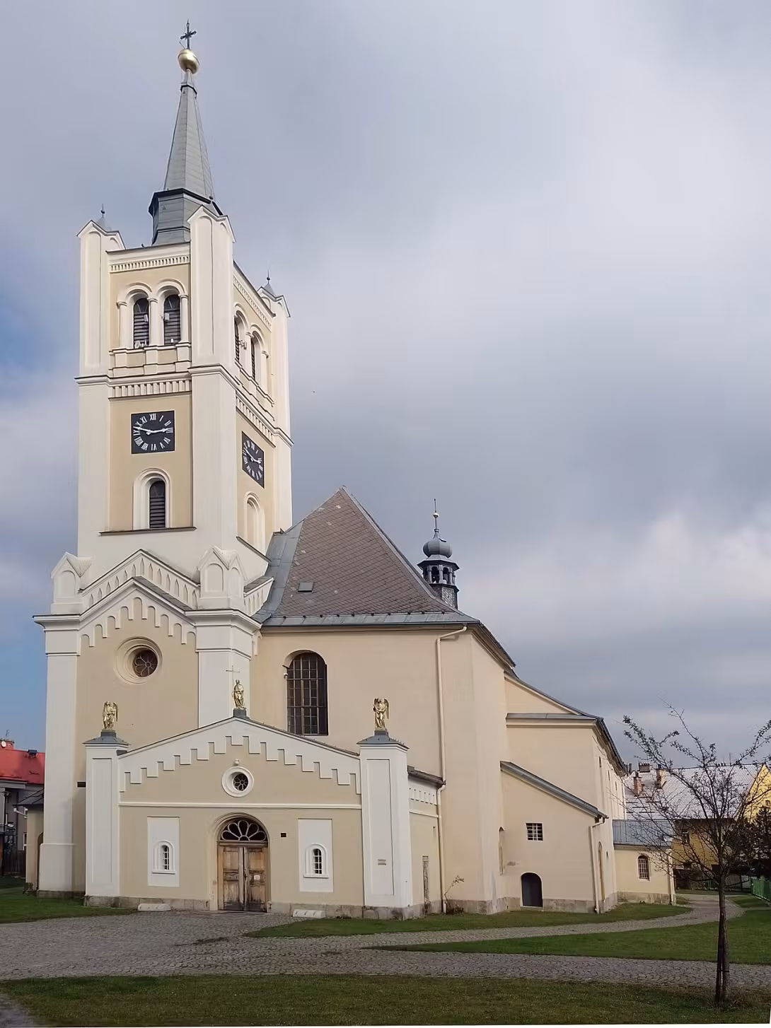 Dnešní pohled – kostel svaté Kateřiny (Vidnava)