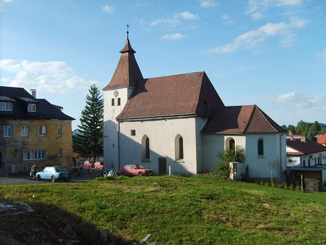 Dnešní pohled – kostel svaté Kateřiny (Hartmanice)