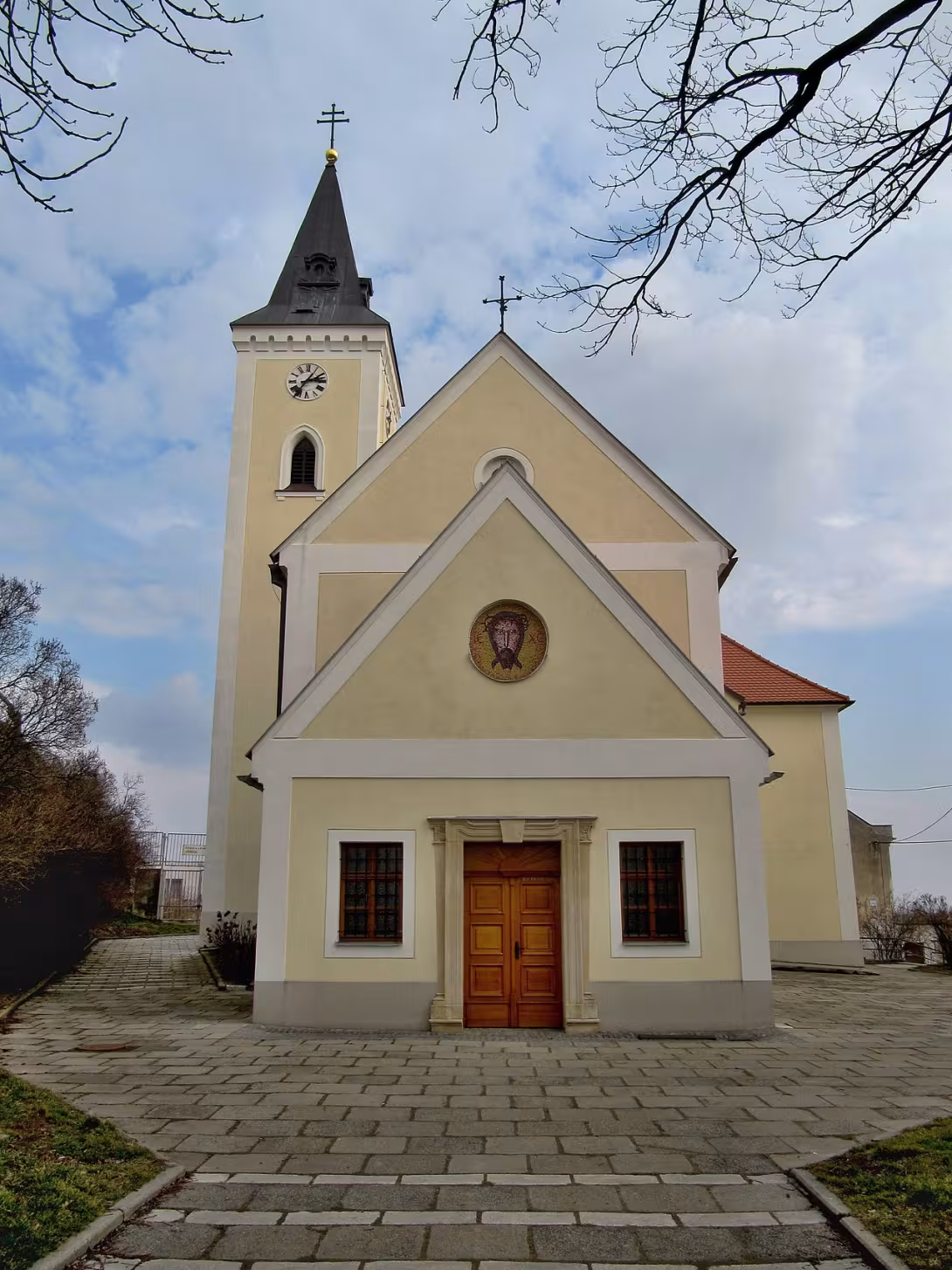 Dnešní pohled – kostel svaté Markéty (Přímětice)