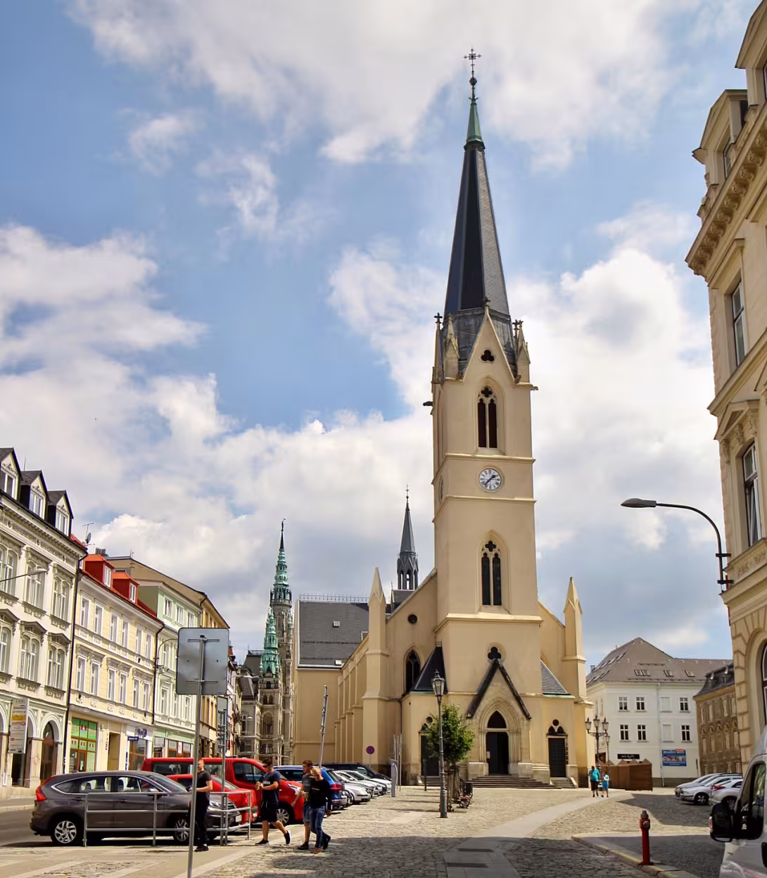 Dnešní pohled – kostel svatého Antonína Velikého