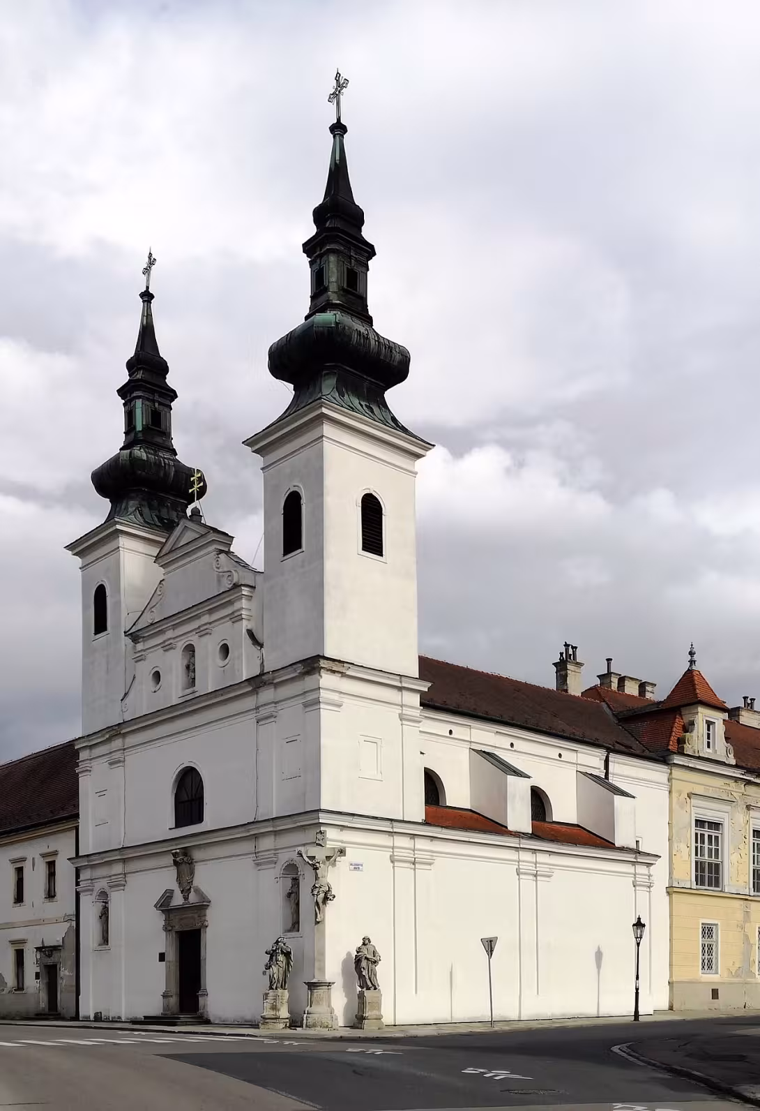Today's view – kostel svatého Augustina (Valtice)