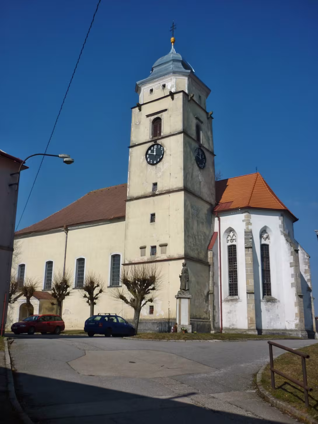 Dnešní pohled – kostel svatého Bartoloměje (Kunžak)