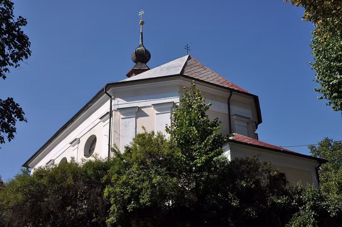 Dnešní pohled – kostel svatého Ducha (Kunštát)