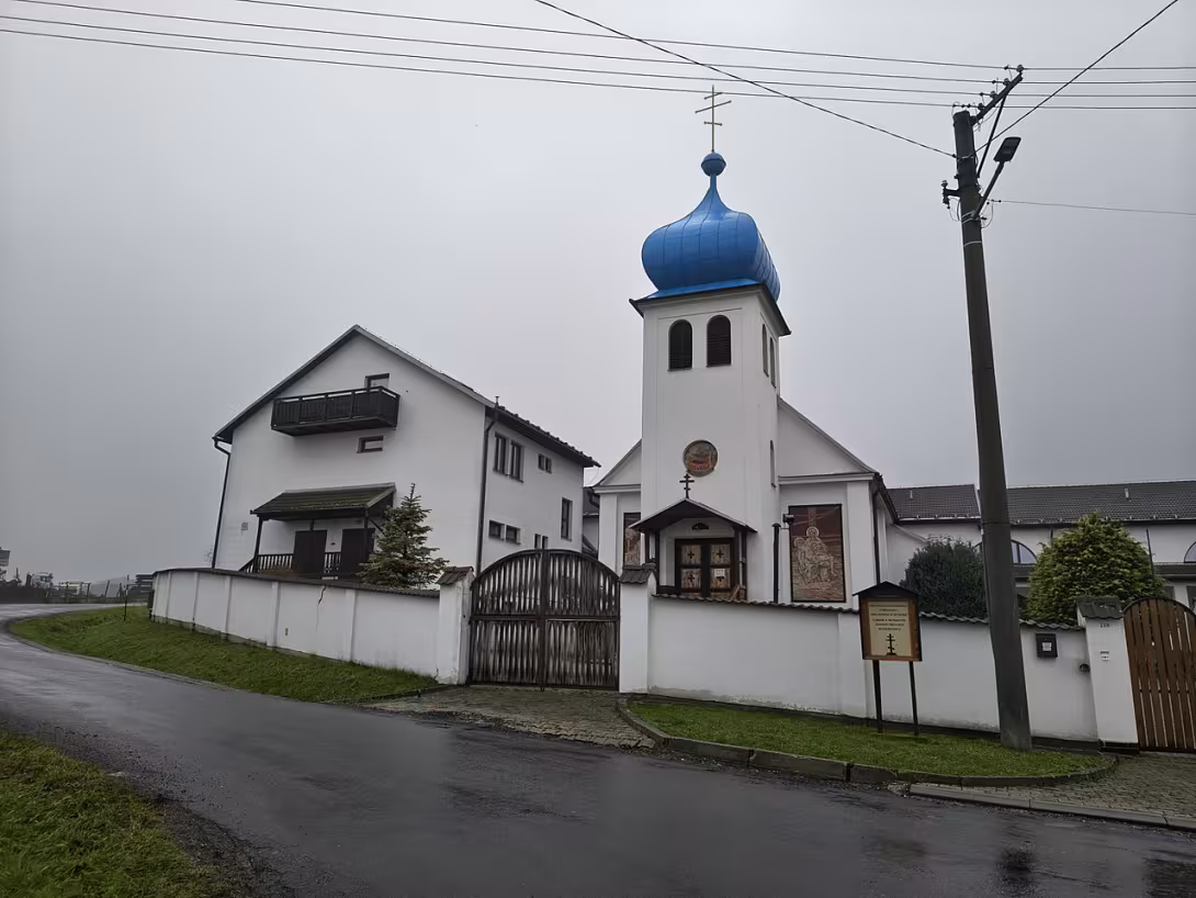 Dnešní pohled – kostel svatého Gorazda (Vilémov)