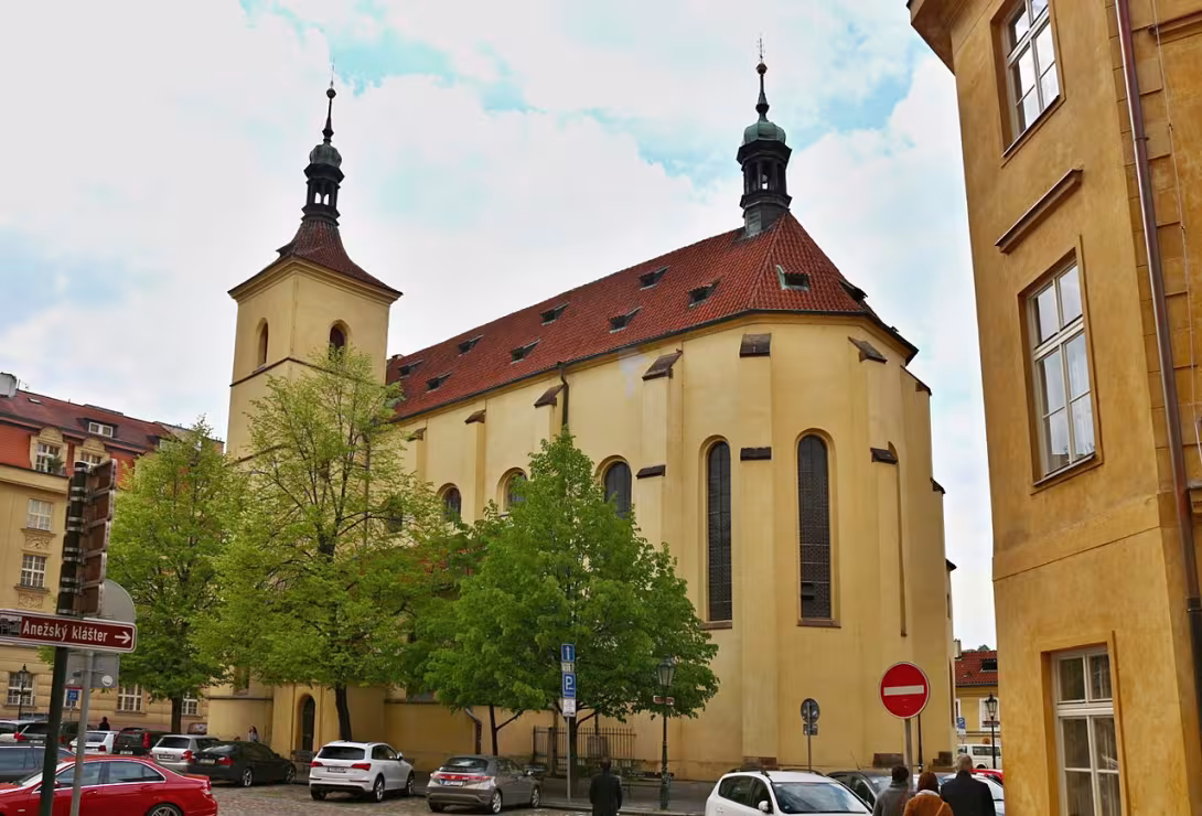 Today's view – kostel svatého Haštala