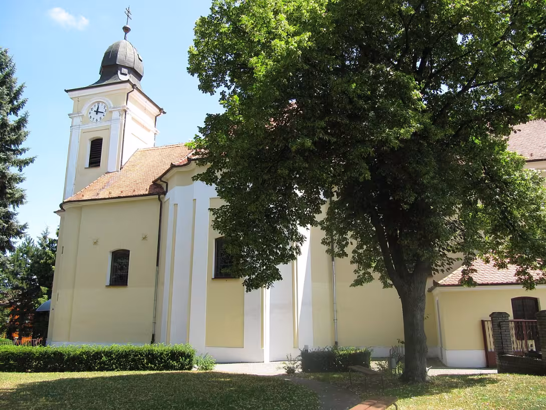 Dnešní pohled – kostel svatého Isidora (Prušánky)