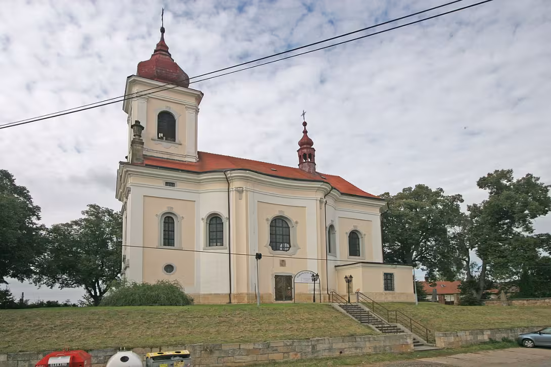 Dzisiejszy widok – kostel svatého Jakuba (Nový Bydžov)