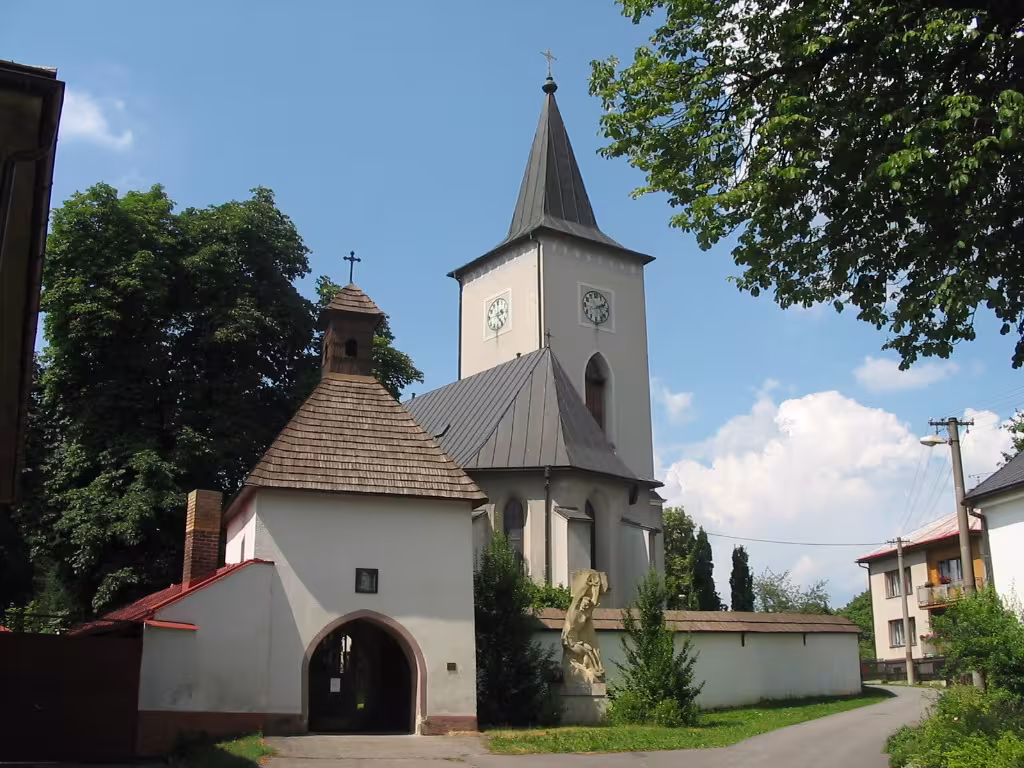 Dzisiejszy widok – kostel svatého Jakuba (Velká Losenice)