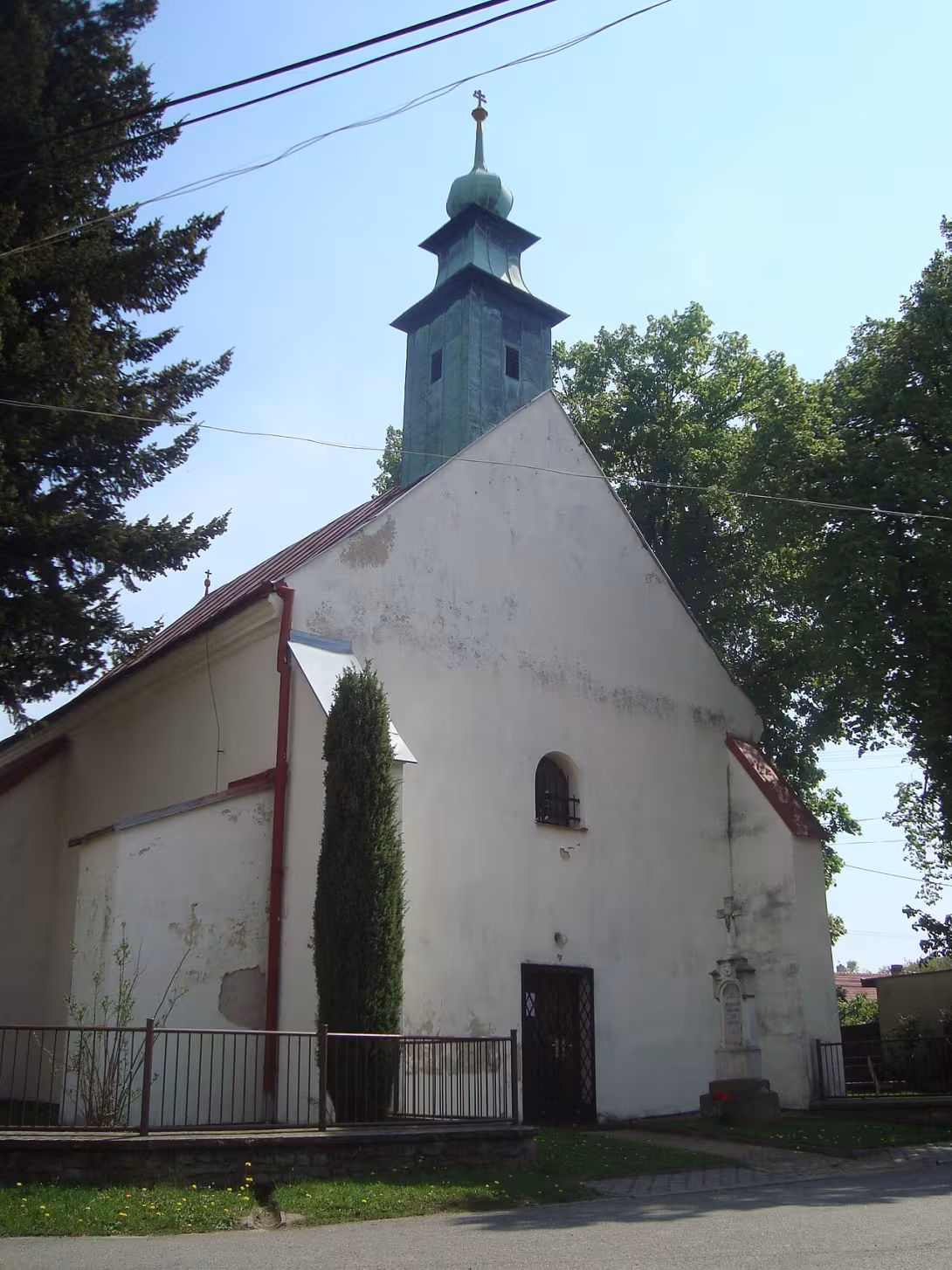 Dnešní pohled – kostel svatého Jakuba Staršího (Omice)