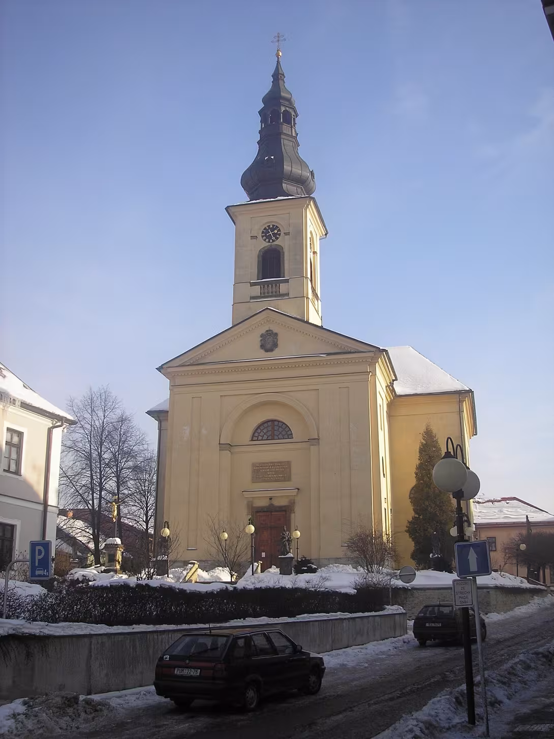 Heutige Ansicht – kostel svatého Jakuba Staršího (Česká Třebová)
