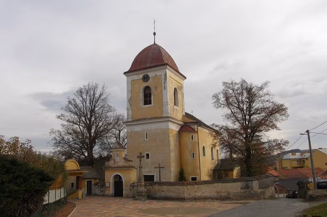 Dnešní pohled – kostel svatého Jana Křtitele (Svitávka)