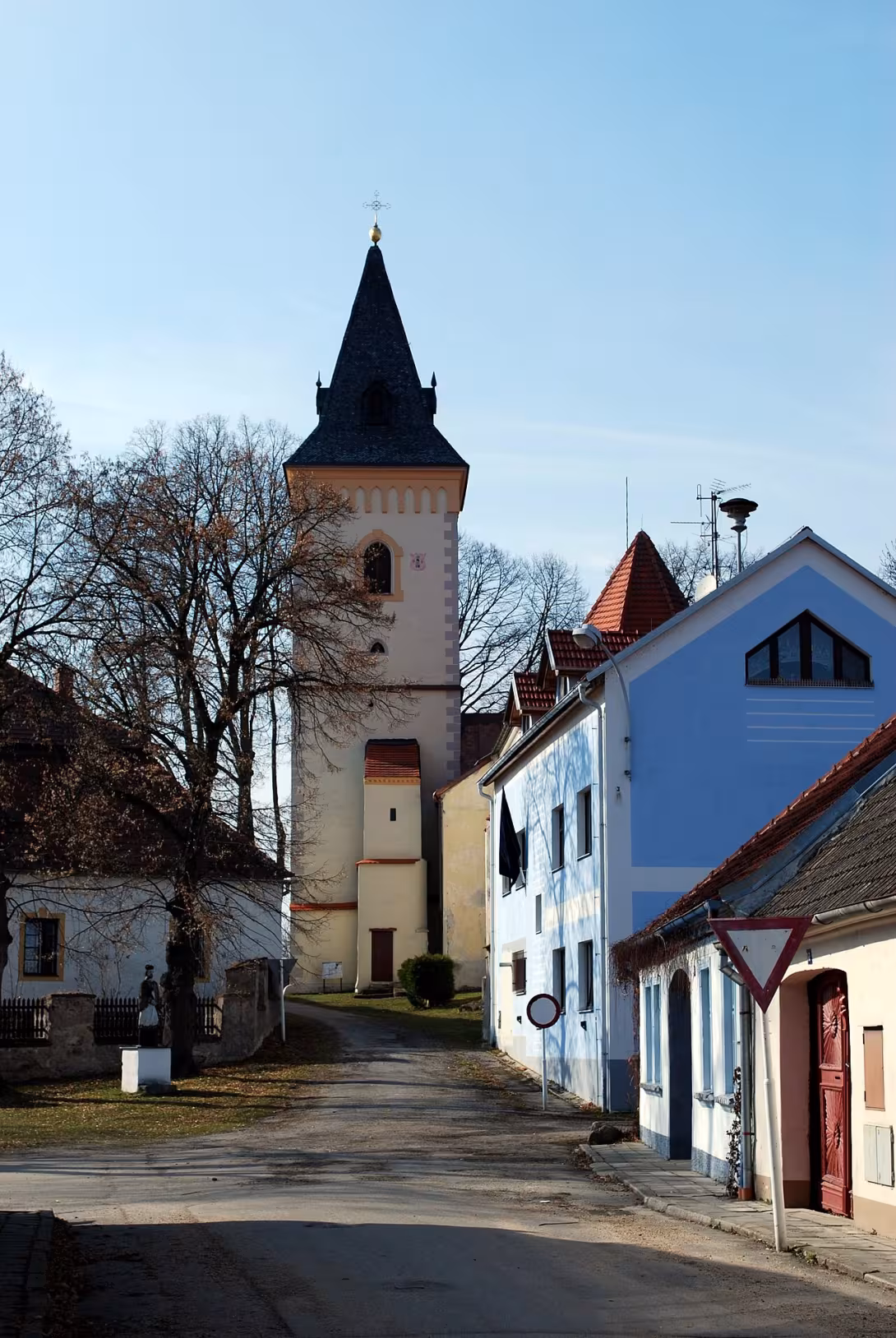 Heutige Ansicht – kostel svatého Jana Křtitele (Lomnice nad Lužnicí)
