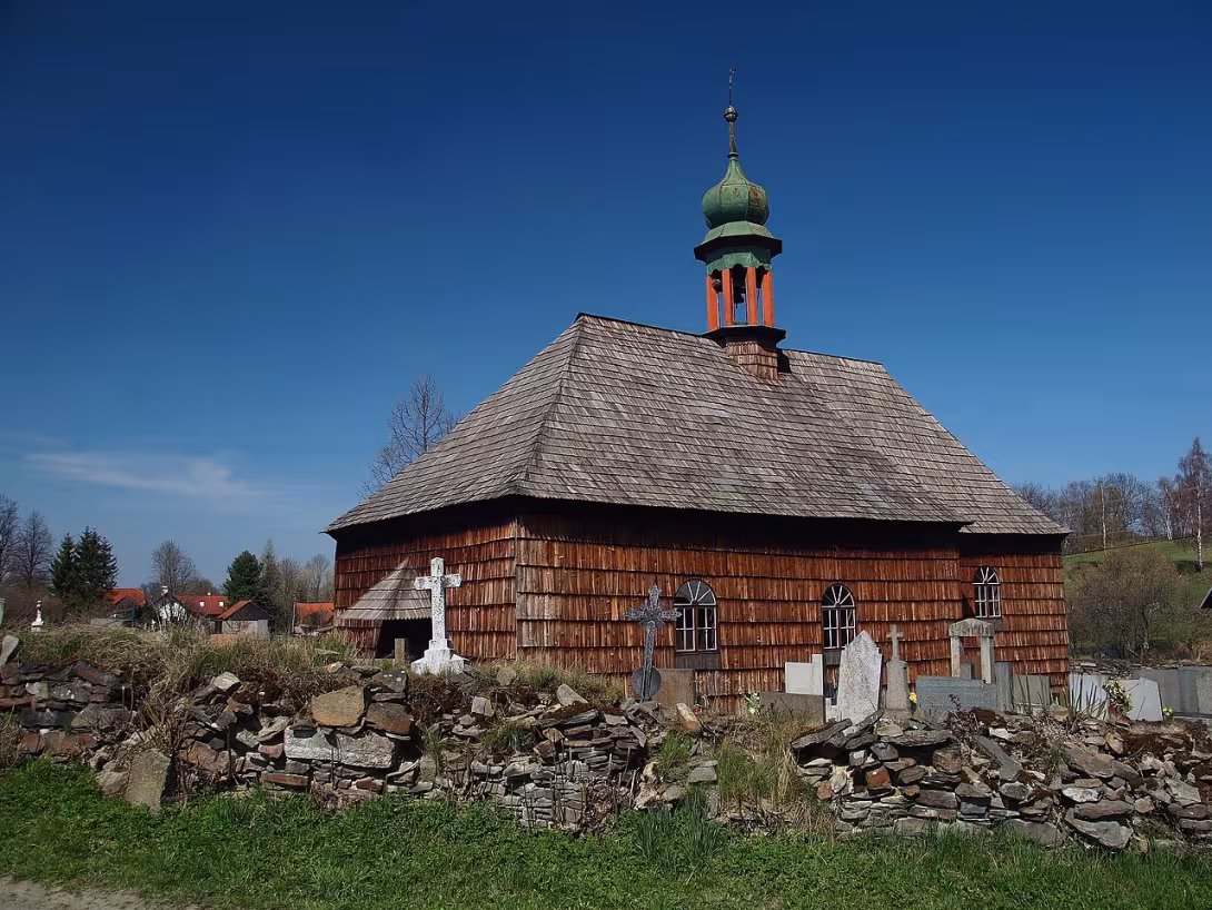 Dnešní pohled – kostel svatého Jana Křtitele (Lipná)