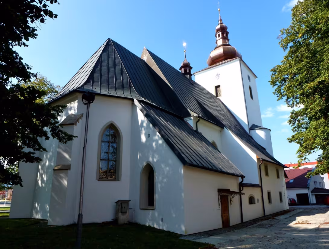 Dnešní pohled – kostel svatého Jana Křtitele (Frenštát pod Radhoštěm)