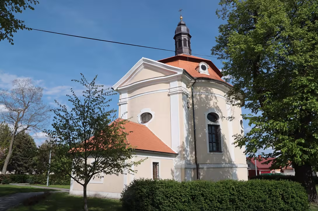 Heutige Ansicht – kostel svatého Jana Nepomuckého (Litohoř)