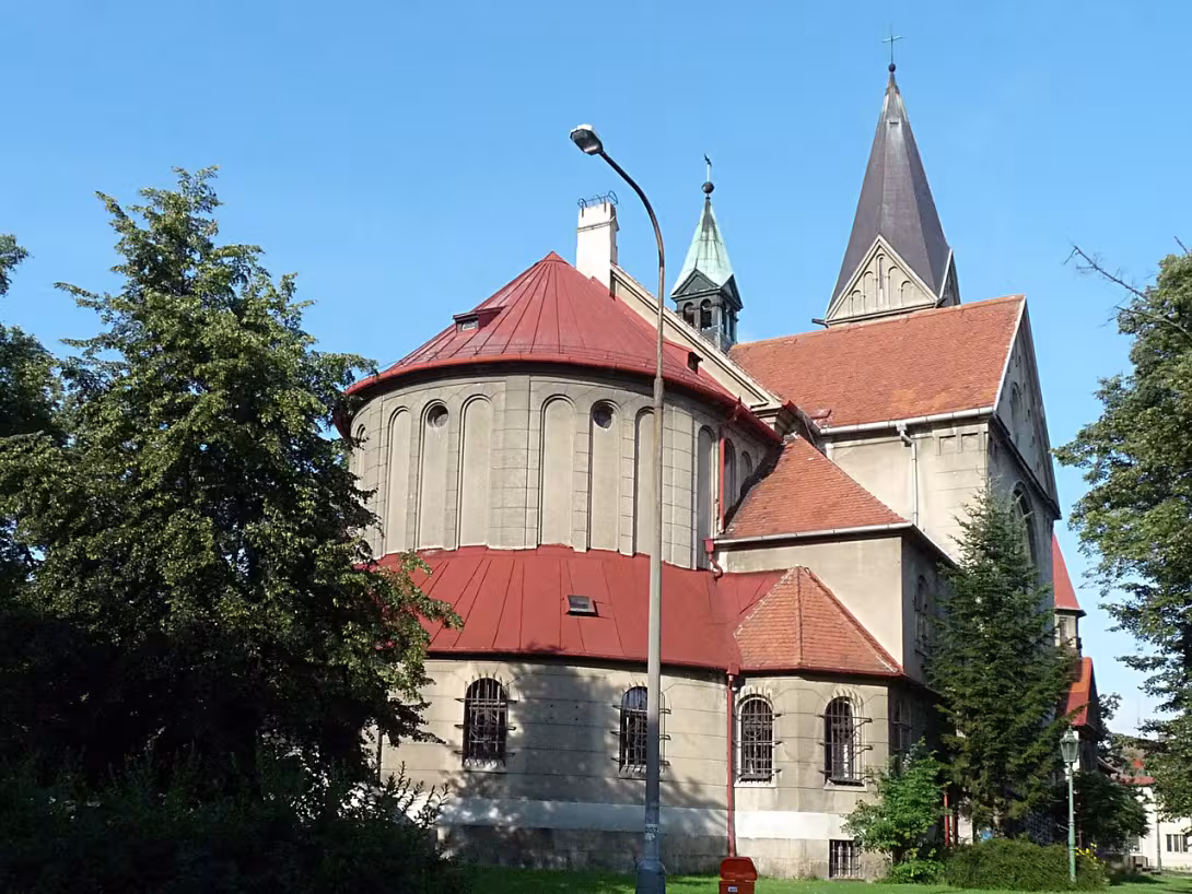 Dnešní pohled – kostel svatého Jana Nepomuckého (České Budějovice 7)