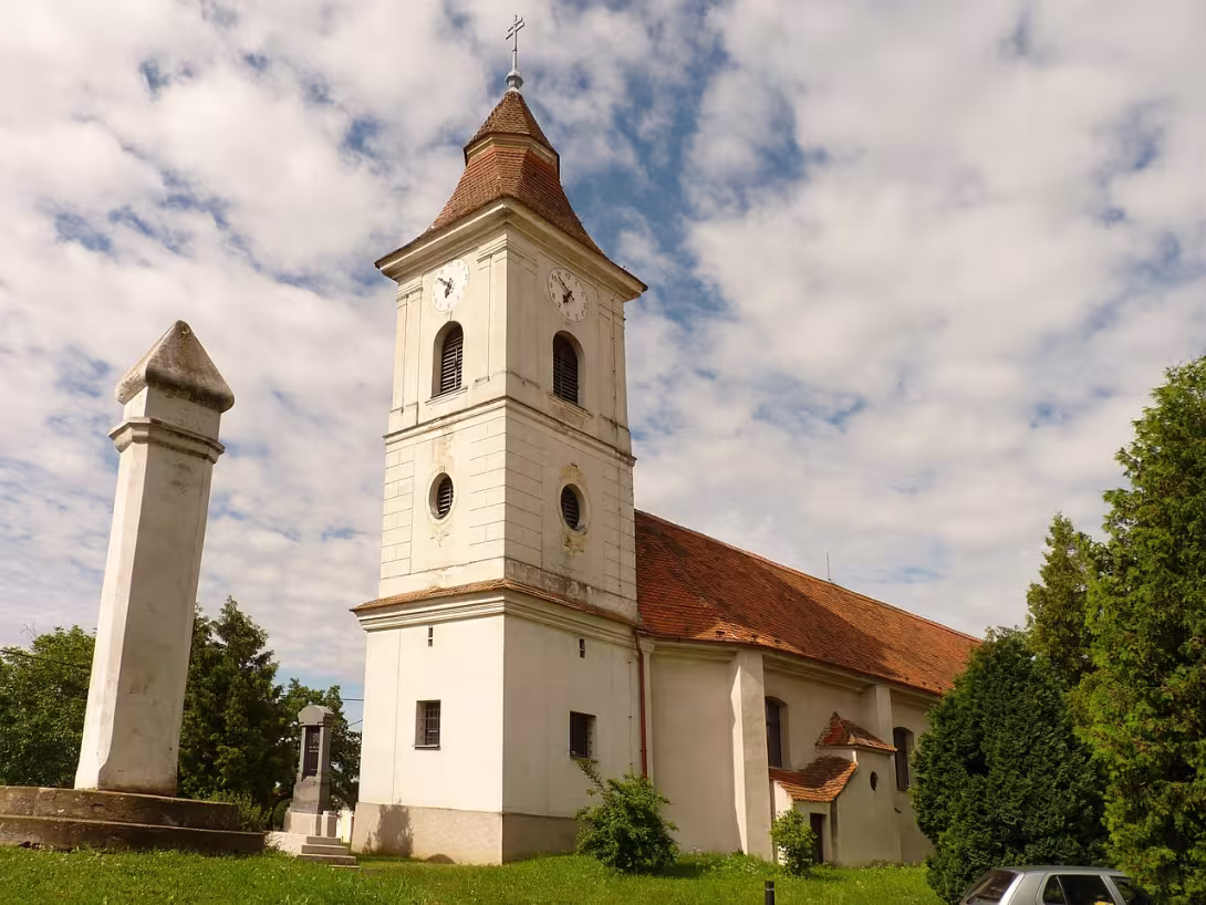 Dnešní pohled – kostel svatého Jiljí (Lukov)