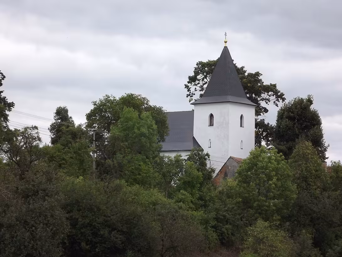 Dzisiejszy widok – kostel svatého Jiljí (Horní Slatina)