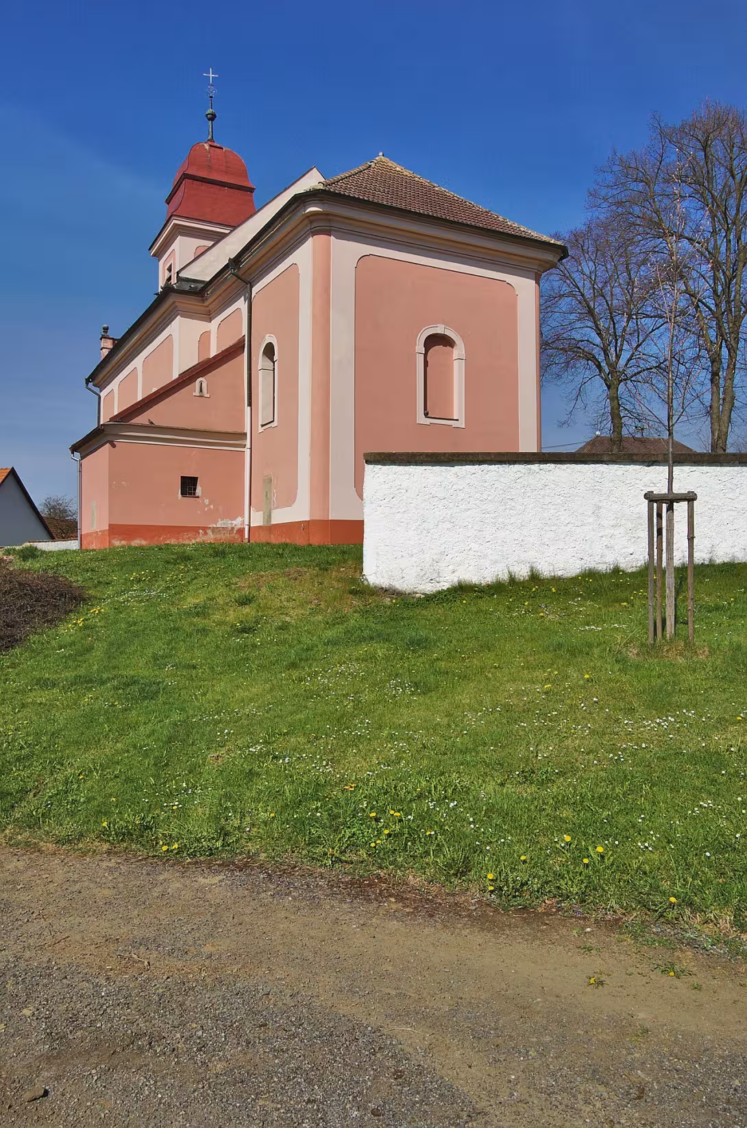 Dzisiejszy widok – kostel svatého Jiří (Věžná)