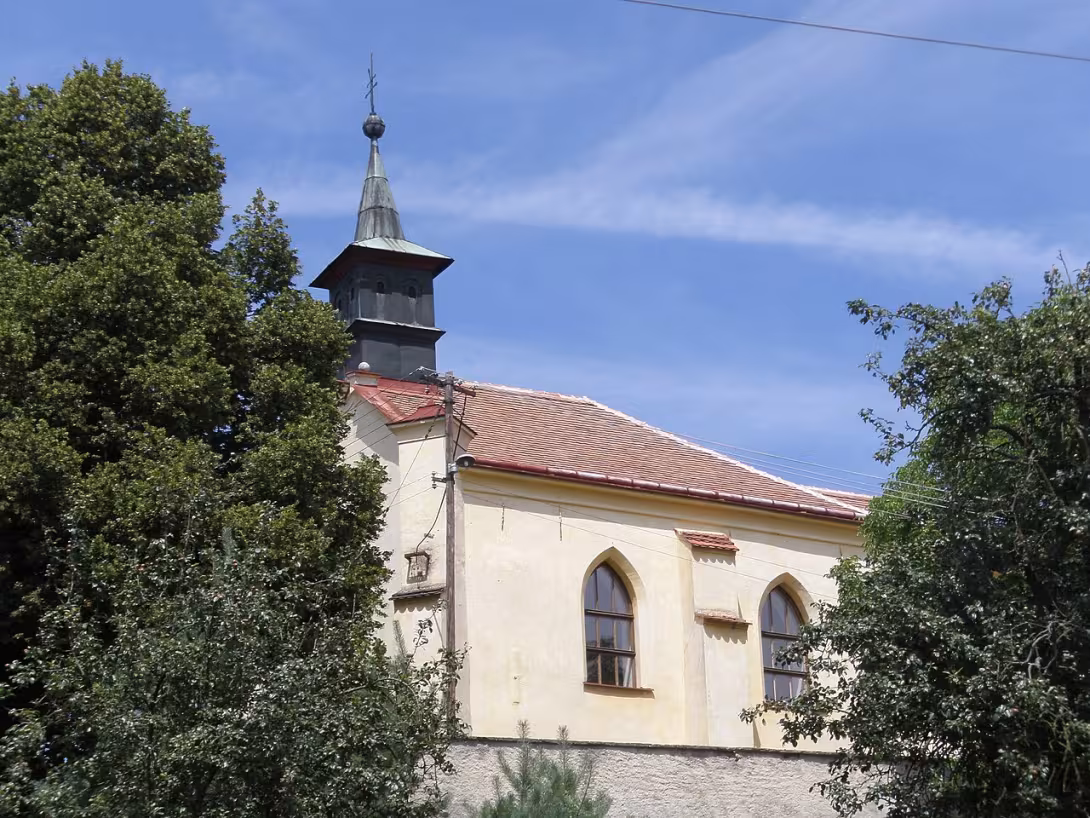 Dnešní pohled – kostel svatého Jiří (Kochov)