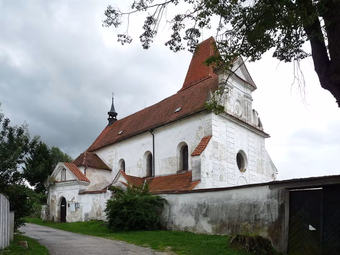 Dzisiejszy widok – kostel svatého Jiří (Blansko)