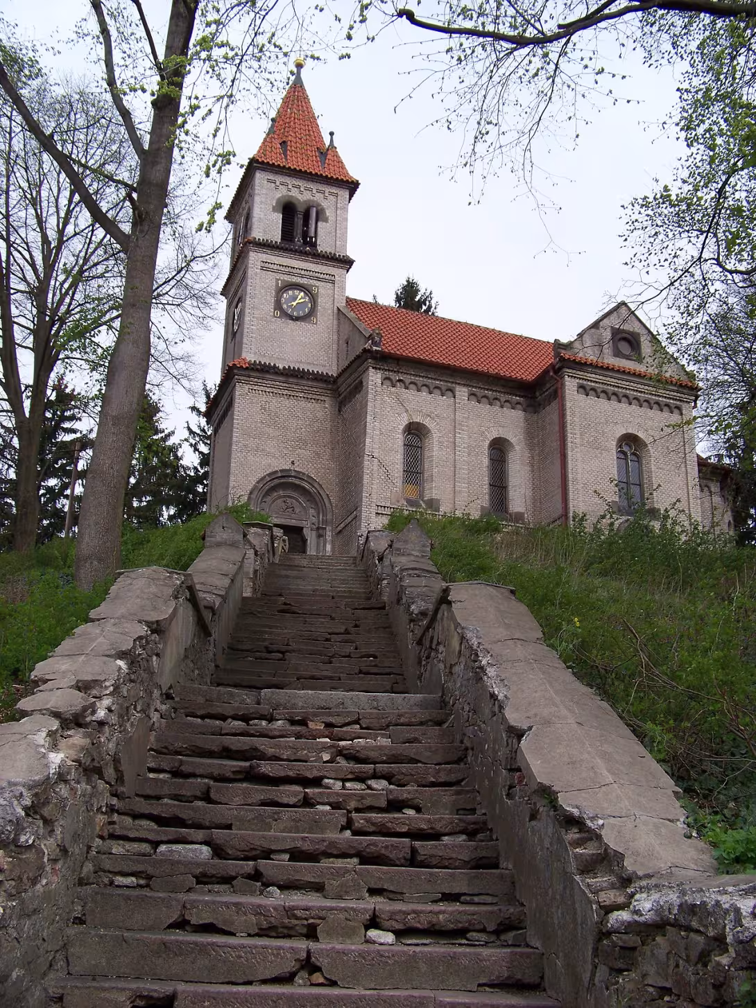 Dnešní pohled – kostel svatého Jiří (Rudná)