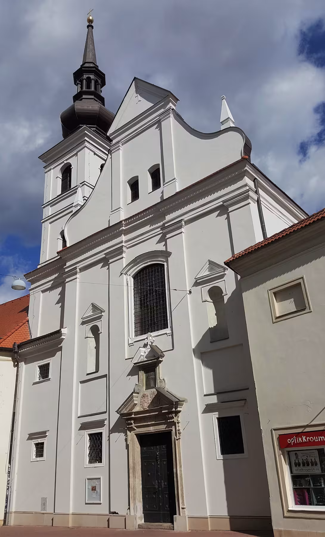 Dnešní pohled – kostel svatého Josefa (Brno-město)