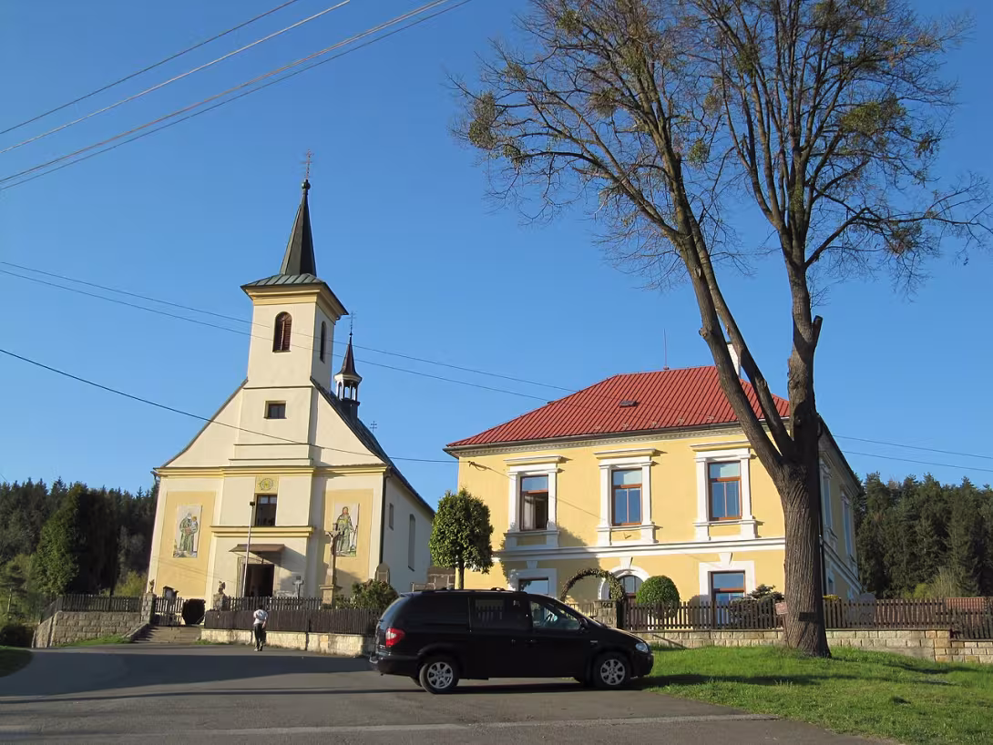 Heutige Ansicht – kostel svatého Josefa (Hutisko)
