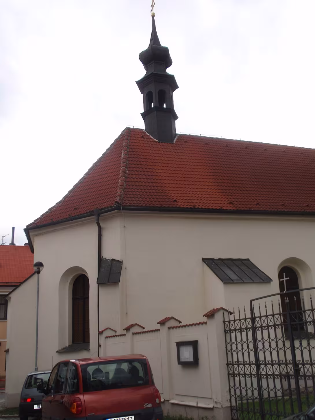 Dzisiejszy widok – kostel svatého Kříže (Velké Meziříčí)