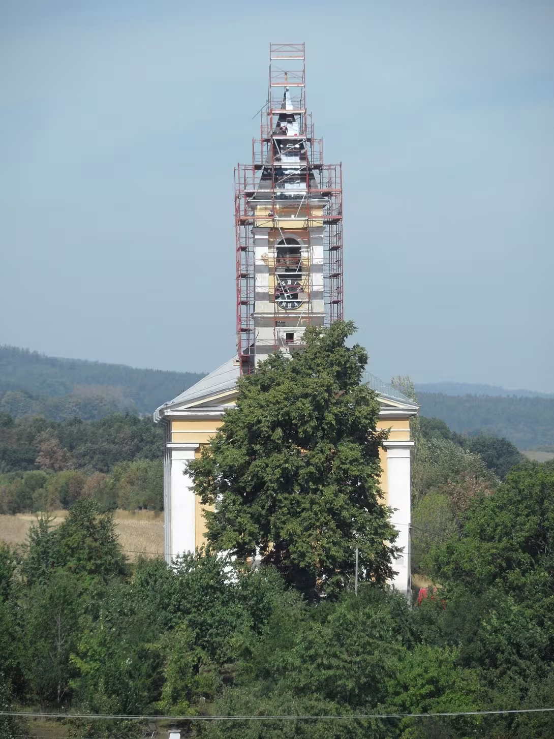 Dnešný pohľad – kostel svatého Martina (Skorošice)