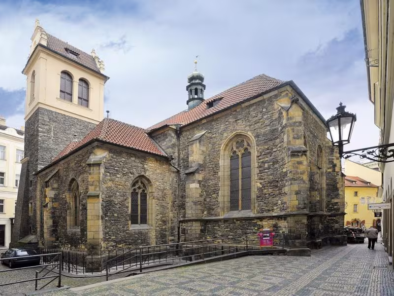 Dnešní pohled – kostel svatého Martina ve zdi