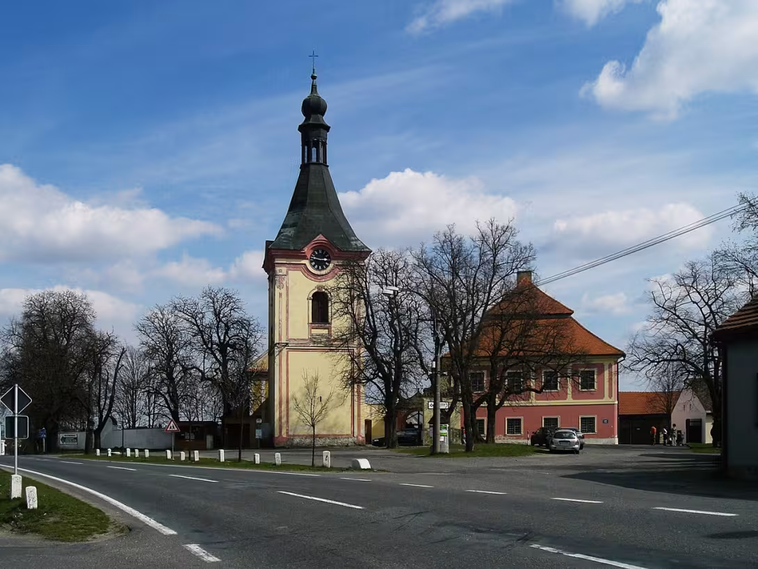 Heutige Ansicht – kostel svatého Michaela archanděla (Horní Záhoří)