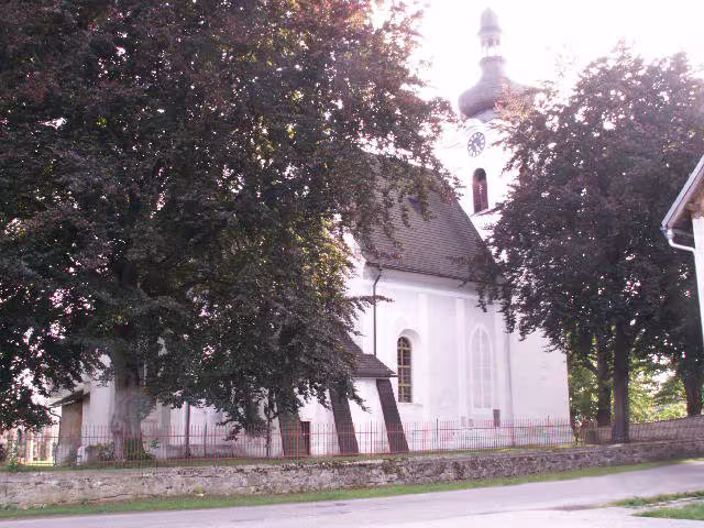 Heutige Ansicht – kostel svatého Michala (Horní Dvořiště)
