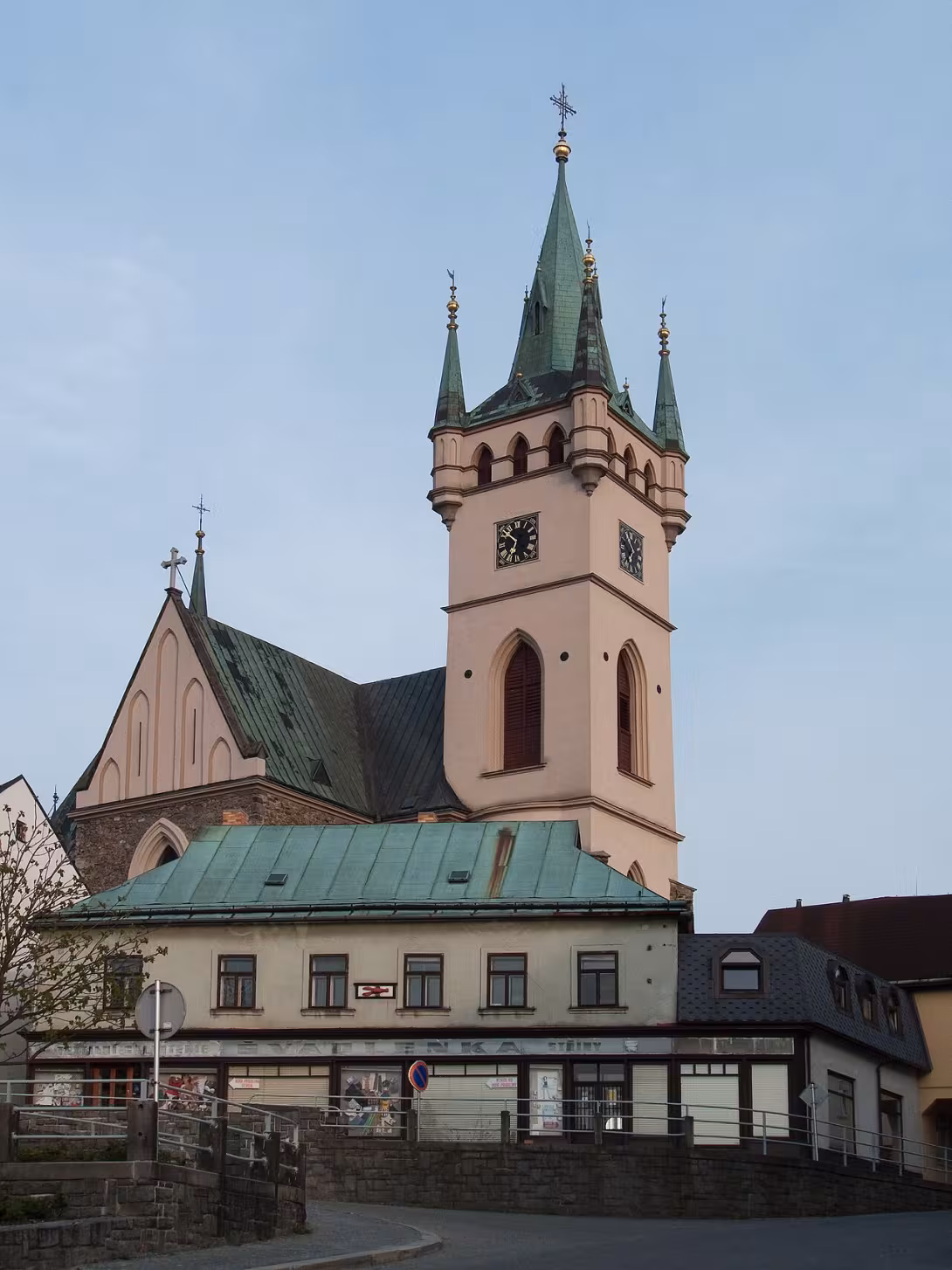Dnešní pohled – kostel svatého Mikuláše v Humpolci