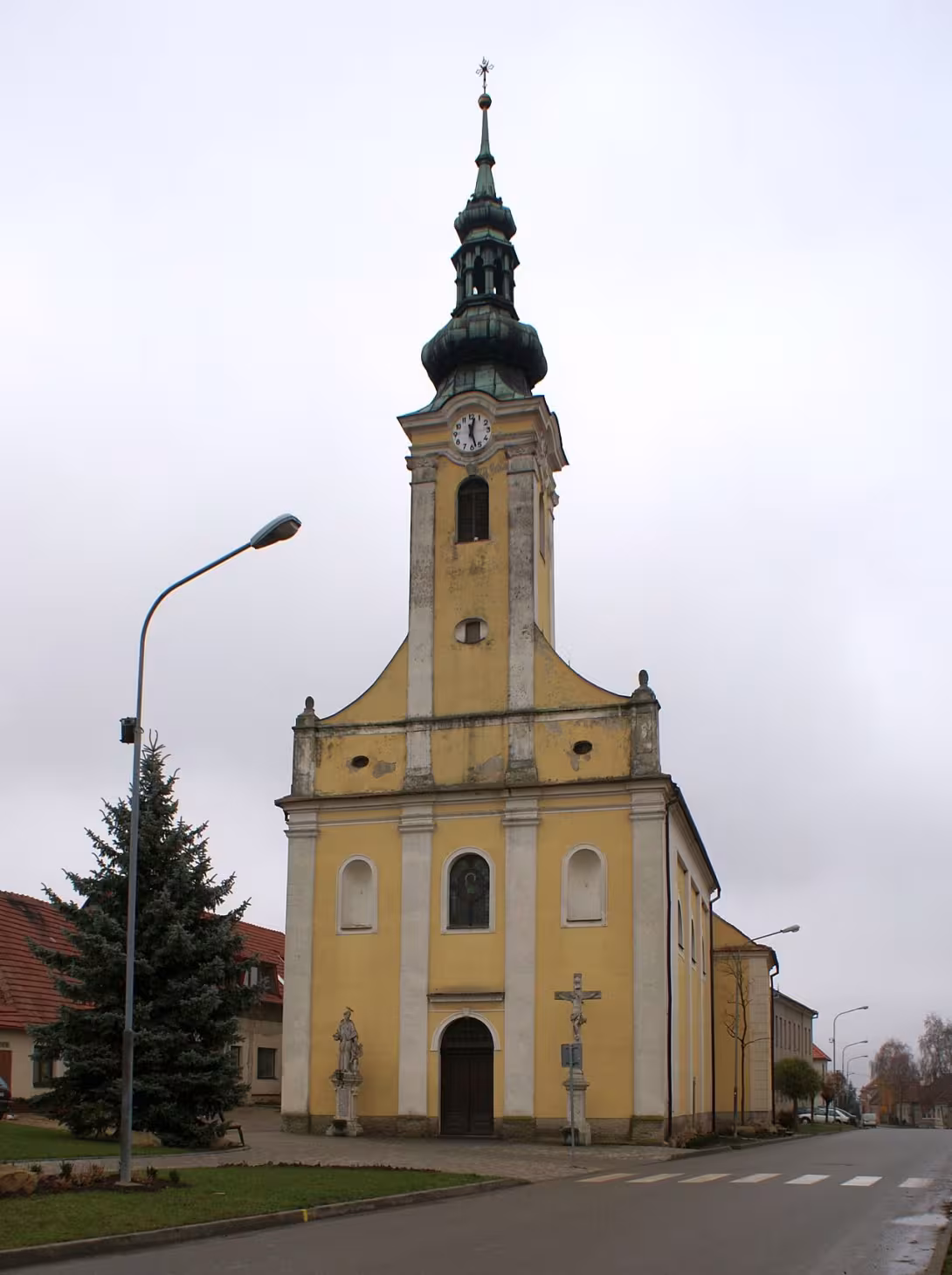 Today's view – kostel svatého Ondřeje (Popice)