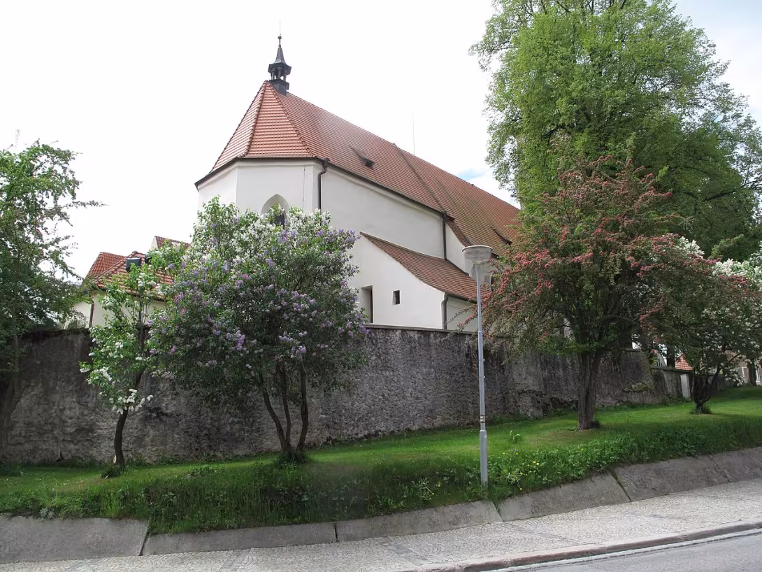 Heutige Ansicht – kostel svatého Petra a Pavla (Kaplice)