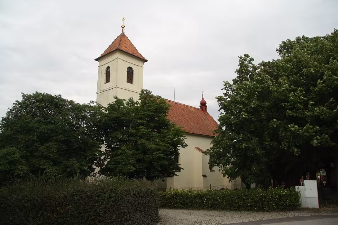 Dzisiejszy widok – kostel svatého Prokopa (Únanov)