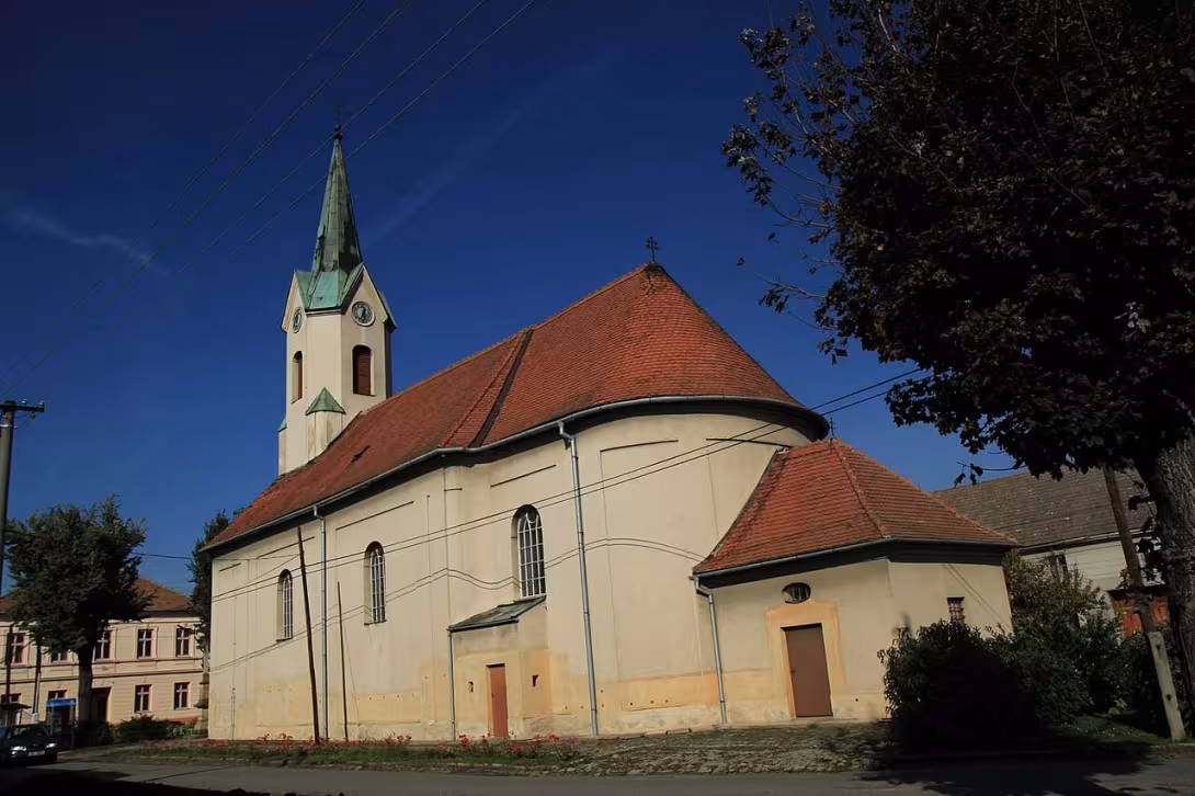 Dnešní pohled – kostel svatého Prokopa (Čehovice)
