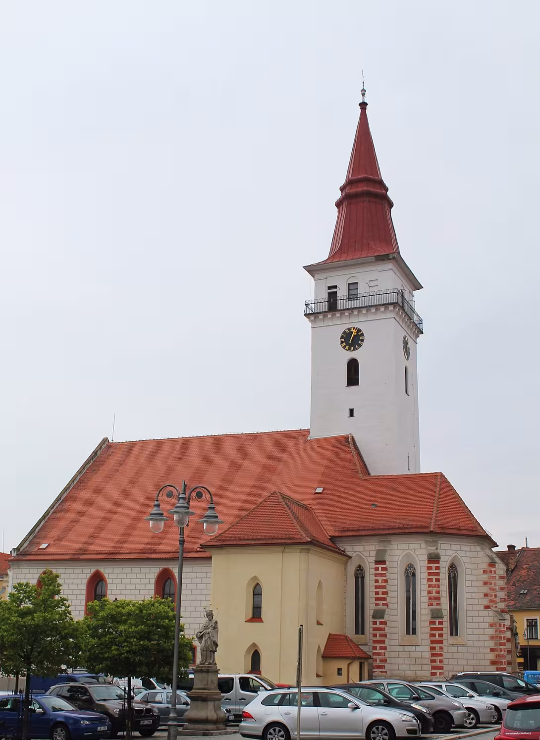Dzisiejszy widok – kostel svatého Stanislava (Jemnice)