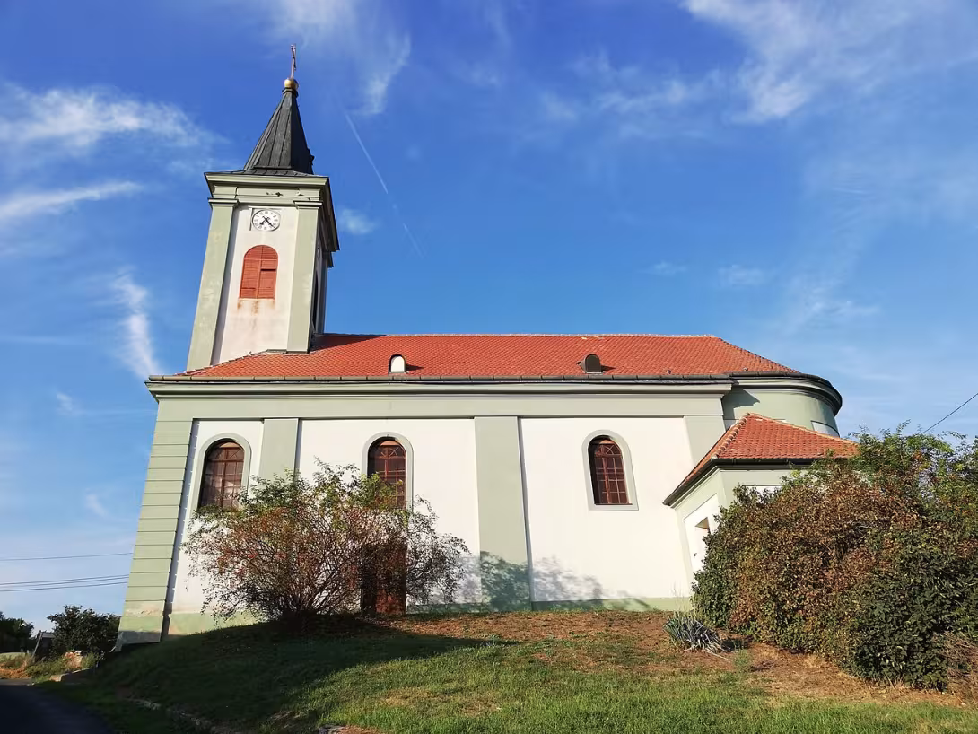 Dnešní pohled – kostel svatého Stanislava (Úvaly)