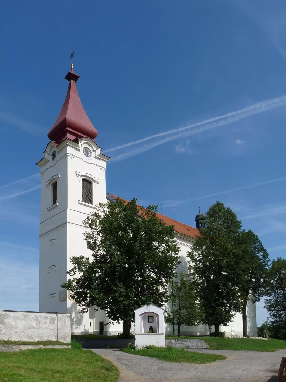 Dnešní pohled – kostel svatého Tomáše (Nová Cerekev)