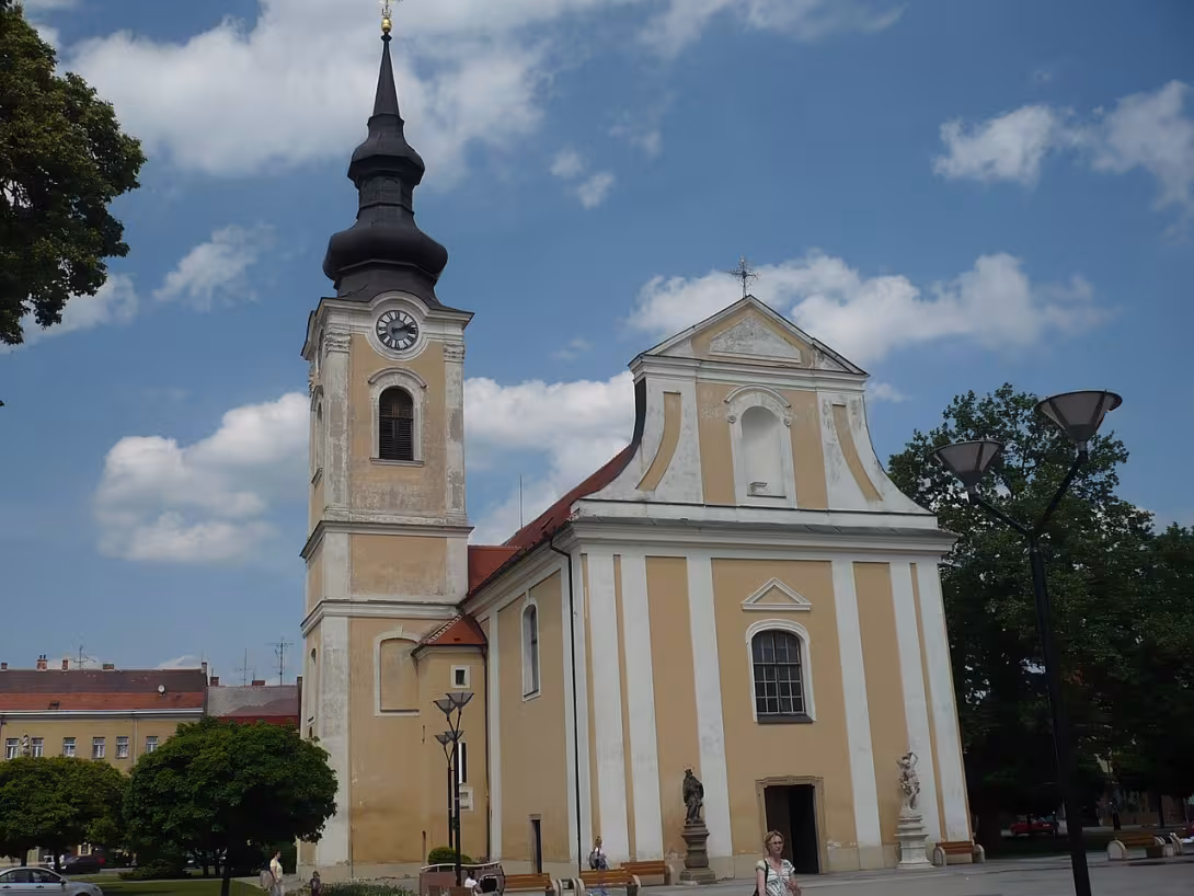 Heutige Ansicht – kostel svatého Vavřince (Hodonín)