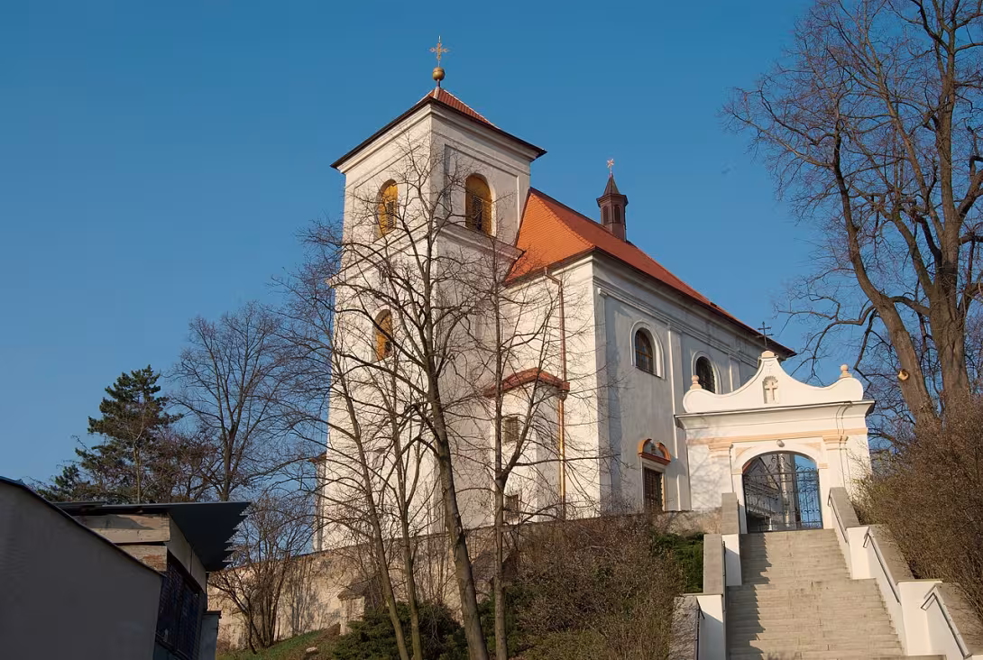Heutige Ansicht – kostel svatého Václava (Obřany)