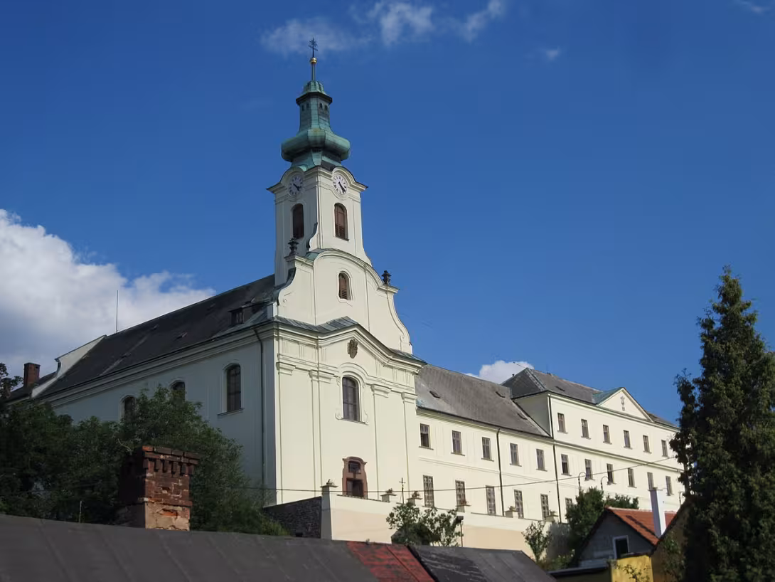 Dnešní pohled – kostel svatého Václava (Letovice)
