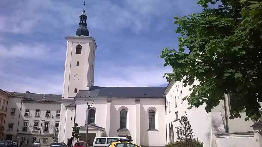 Dnešní pohled – kostel svatého Václava (Lanškroun)