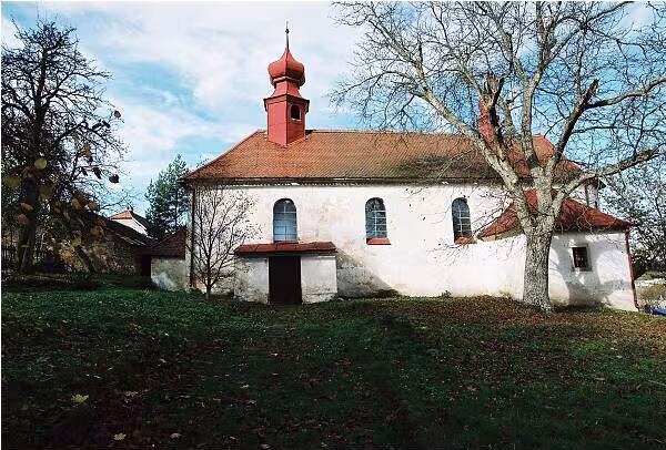 Dnešný pohľad – kostel svatého Václava (Olšany)