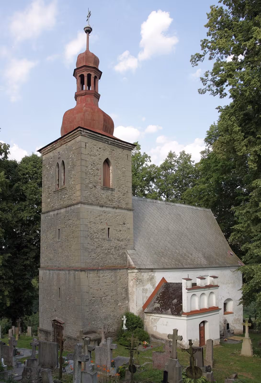 Heutige Ansicht – kostel svatých Petra a Pavla (Petrovice)