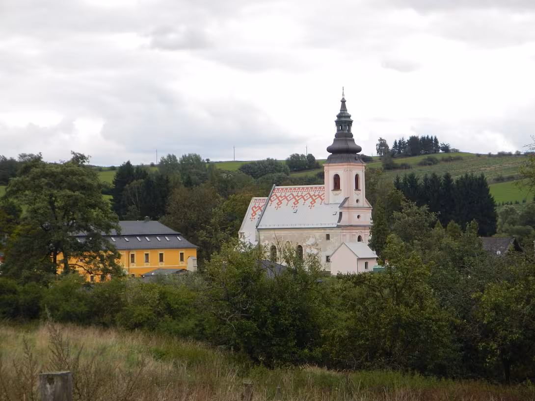 Heutige Ansicht – kostel svatých Petra a Pavla (Rancířov)