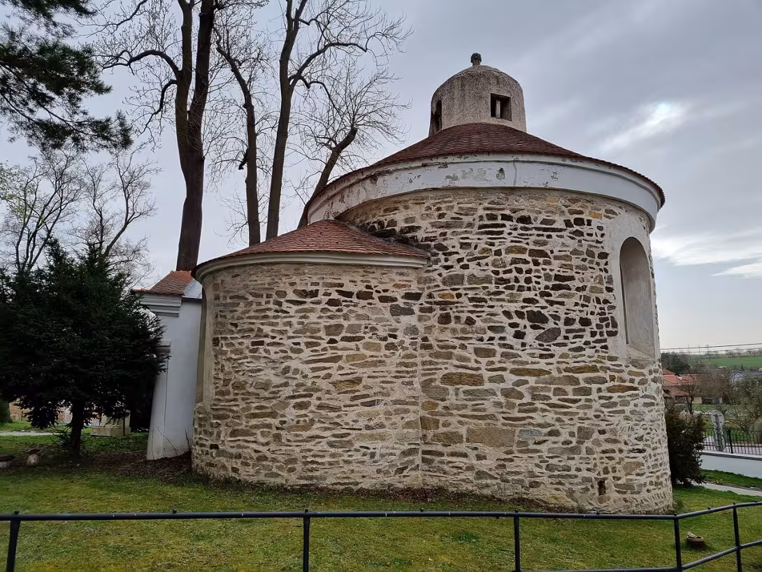 Dnešní pohled – rotunda Nanebevzetí Panny Marie