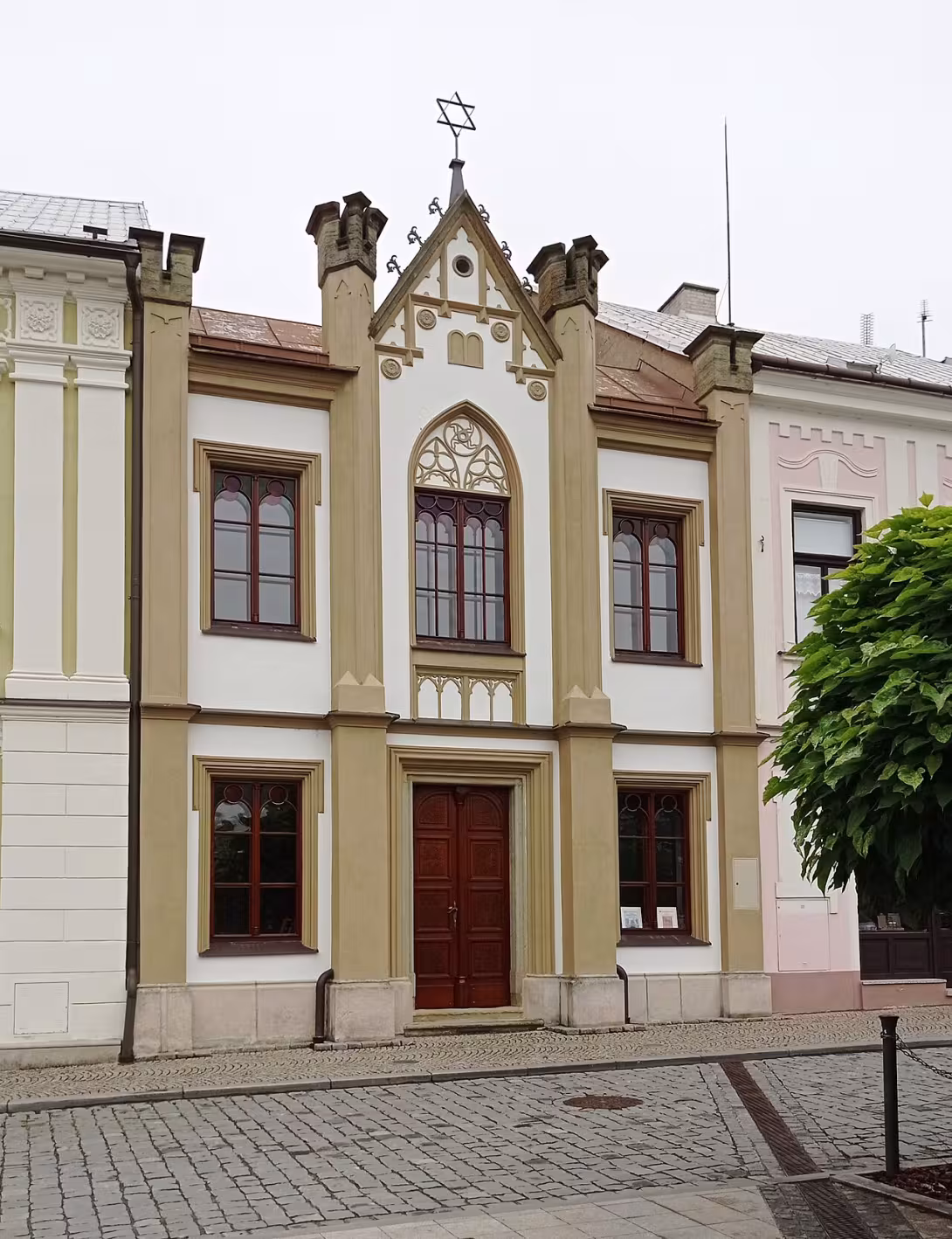 Today's view – synagoga v Dobrušce